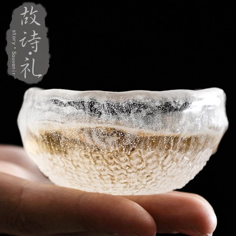 So the poem ceremony 】 wine glass cup ice crystal and irregular pure manual frozen burn masters cup sample tea cup
So the poem ceremony 】 wine glass cup ice crystal and irregular pure manual frozen burn masters cup sample tea cup