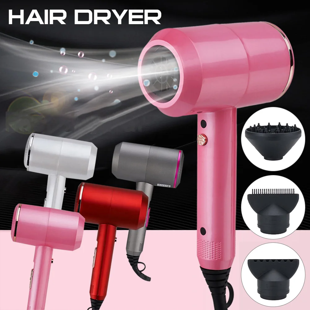 Mini Hair Dryer AC Motor 2-Speed Cold/Hot Air Settings 220V/2000W Hair Dryer with Concentrator/Diffuser Nozzle
Mini Hair Dryer AC Motor 2-Speed Cold/Hot Air Settings 220V/2000W Hair Dryer with Concentrator/Diffuser Nozzle
