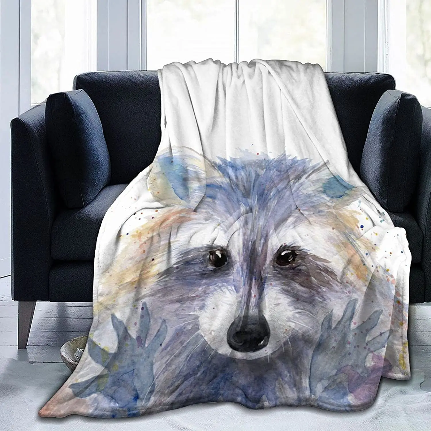 Cartoon Raccoon Cute Animal Blankets Soft Plush Fleece Throw Blankets for Couch Sofa Bedding
Cartoon Raccoon Cute Animal Blankets Soft Plush Fleece Throw Blankets for Couch Sofa Bedding