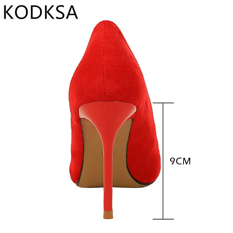 2021 New Women Pumps Suede High Heels Shoes Fashion Office Shoes Stiletto Party Shoes Female Comfort Women Heels
2021 New Women Pumps Suede High Heels Shoes Fashion Office Shoes Stiletto Party Shoes Female Comfort Women Heels