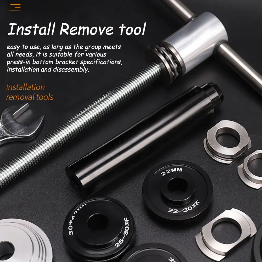 Professional Accessories Bottom Bracket Wrench Multifunction Durable Bicycle Repair Tools Kit Install Remove Press In Outdoor
Professional Accessories Bottom Bracket Wrench Multifunction Durable Bicycle Repair Tools Kit Install Remove Press In Outdoor
