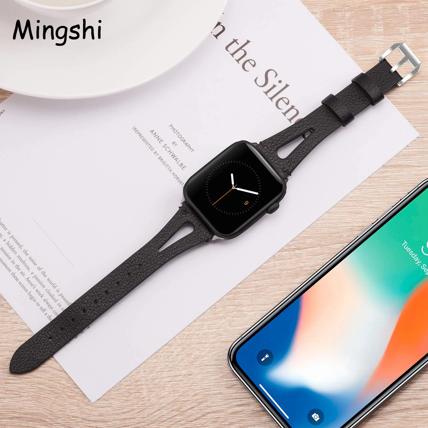 Women Leather Strap For Apple Watch band 44mm 40mm 38mm 42mm 45mm Slim Bracelet iWatch Apple Watch Series7 6 SE 5 4 3
Women Leather Strap For Apple Watch band 44mm 40mm 38mm 42mm 45mm Slim Bracelet iWatch Apple Watch Series7 6 SE 5 4 3