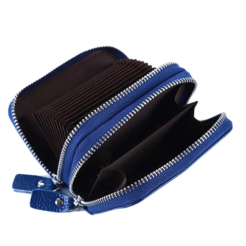 Mini Fresh Woman Card Holder 2020 Multi-Card Slot Card Holder Double Zipper High Quality Simple Solid Color PU Leather Bags
Mini Fresh Woman Card Holder 2020 Multi-Card Slot Card Holder Double Zipper High Quality Simple Solid Color PU Leather Bags