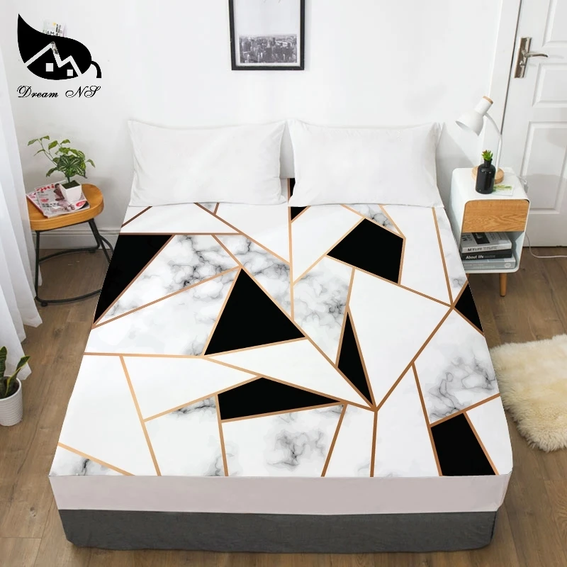 Dream NS Marble Pattern Dress Up Bedroom Home Textile Sheets 3D Print Stone Pattern Sheets Bettlaken 1PCS
Dream NS Marble Pattern Dress Up Bedroom Home Textile Sheets 3D Print Stone Pattern Sheets Bettlaken 1PCS