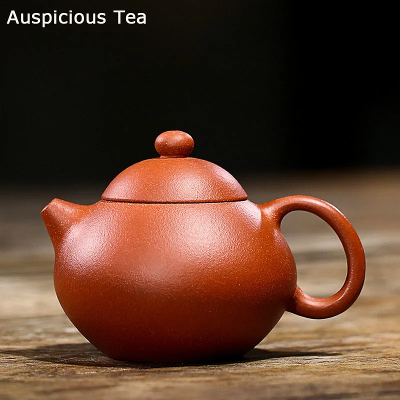 

140ml Authentic Yixing Purple Clay Teapot Raw Ore Zhu Mud Household Zisha Filter Beauty Tea Kettle Tea Ceremony Customized Gift