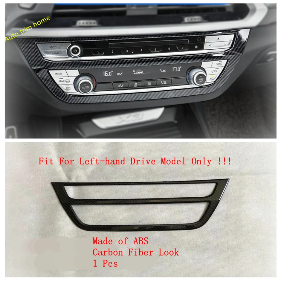 ABS Carbon Fiber Look Interior Refit Kit Air AC / Dashboard / Head Lamp Cover Trim For BMW X3 G01 2018 - 2021 X4 G02 2019 - 2021
ABS Carbon Fiber Look Interior Refit Kit Air AC / Dashboard / Head Lamp Cover Trim For BMW X3 G01 2018 - 2021 X4 G02 2019 - 2021