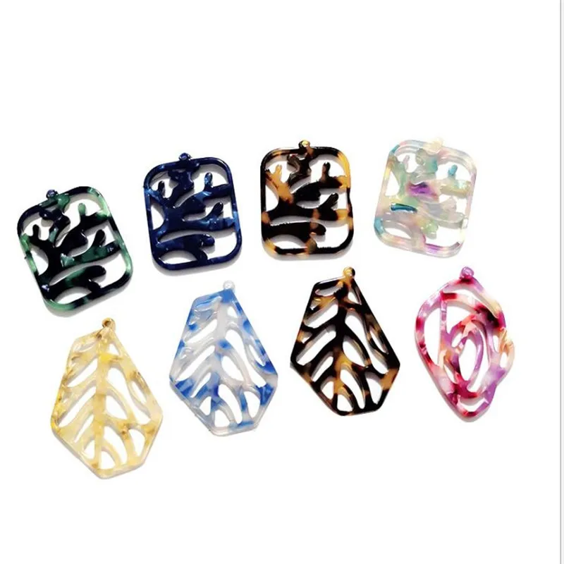 2pcs/lot Acetic Acid Resin Acrylic Charms Earring Connectors accessories handmade jewelry material
2pcs/lot Acetic Acid Resin Acrylic Charms Earring Connectors accessories handmade jewelry material