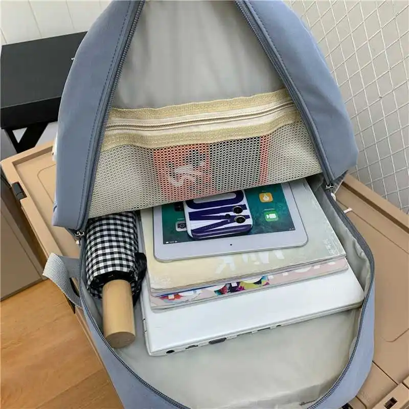 2021 summer fashion female backpack pure color student school bag travel backpacks
2021 summer fashion female backpack pure color student school bag travel backpacks