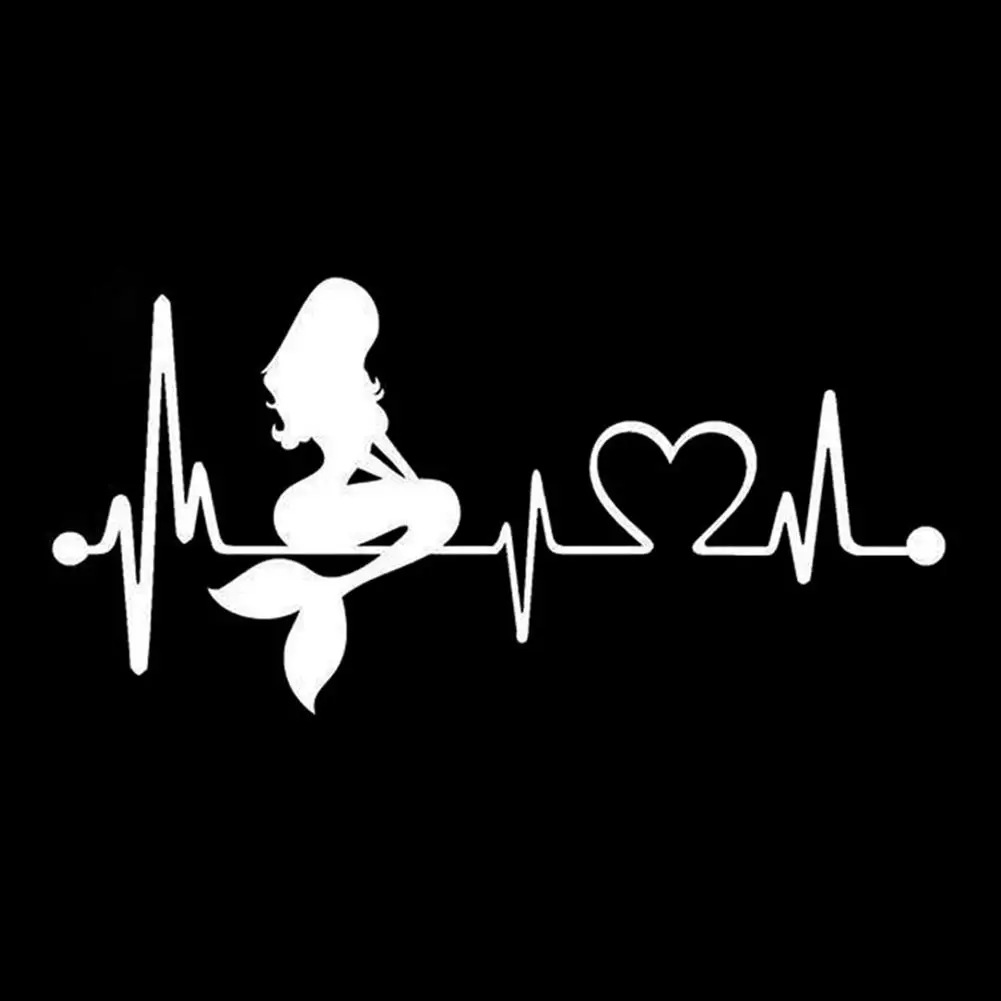Waterproof Removable Mermaidsr Heartbeat Lifeline Art Fashion Car Sticker Decal 
Waterproof Removable Mermaidsr Heartbeat Lifeline Art Fashion Car Sticker Decal