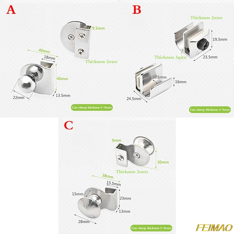 Glass Clip Cabinet Pulls Handle Glass Door Handle Drawer Furniture Clip Pull 
Glass Clip Cabinet Pulls Handle Glass Door Handle Drawer Furniture Clip Pull