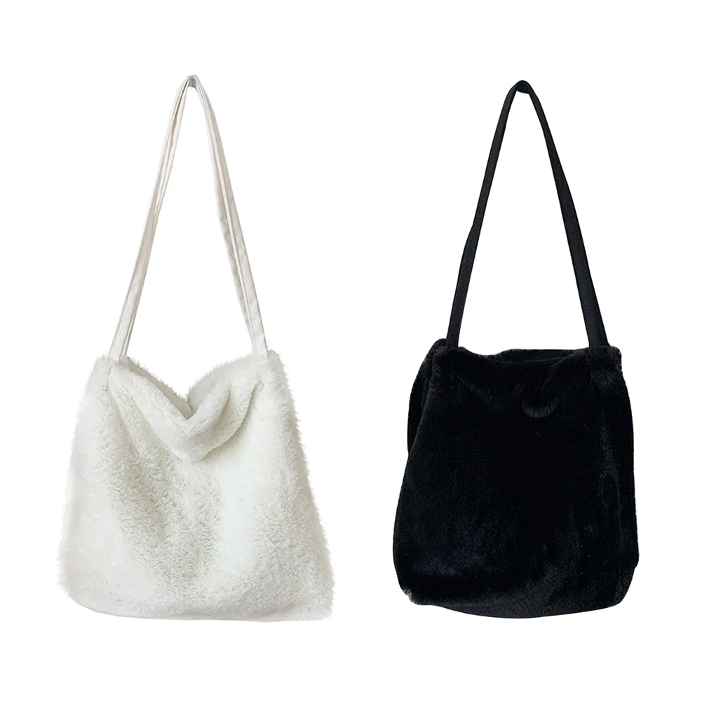 Women's Bag Fashion Plush Solid Color Shoulder Bags for Women Ladies Casual Autumn Winter Large Capacity Shopper Tote Handbags
Women's Bag Fashion Plush Solid Color Shoulder Bags for Women Ladies Casual Autumn Winter Large Capacity Shopper Tote Handbags