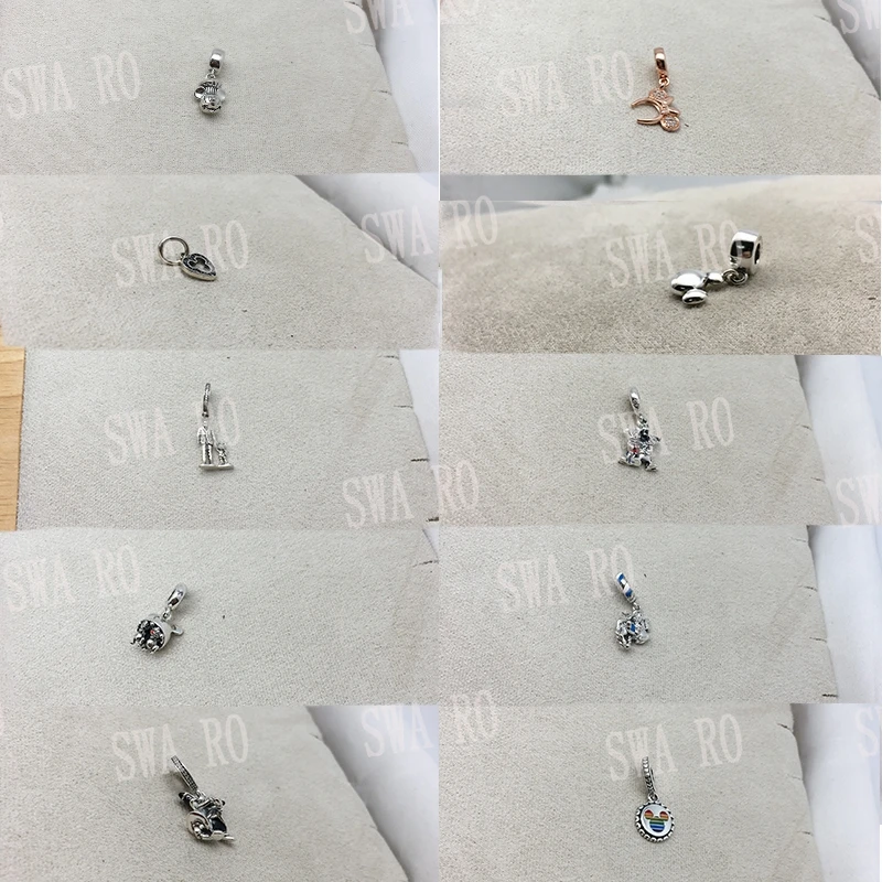 Женская подвеска мышь из серебра 2020 пробы, с уникальным шармом 
Женская подвеска мышь из серебра 2020 пробы, с уникальным шармом