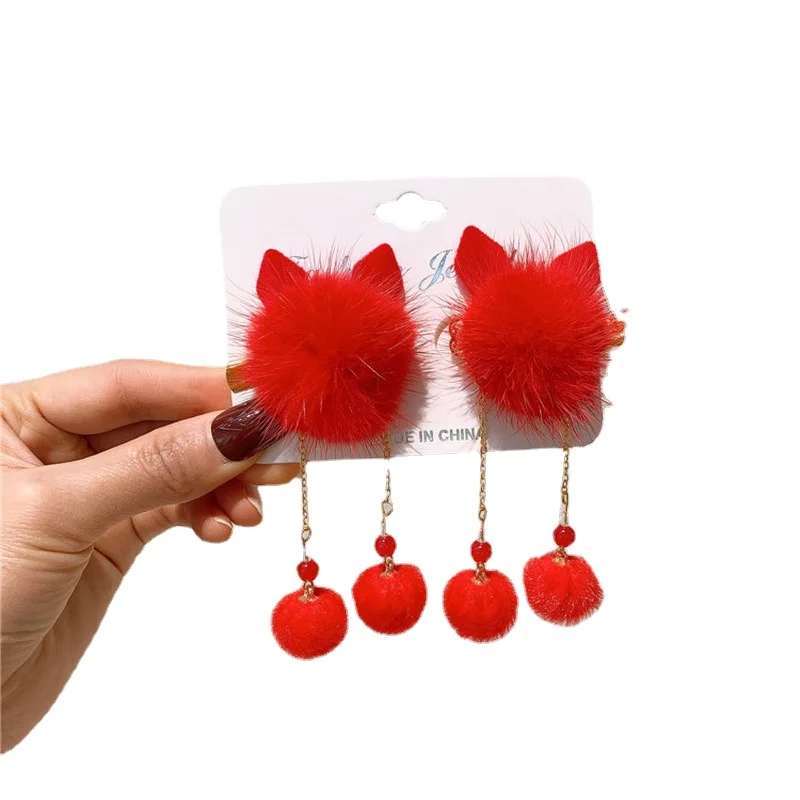 2021 New Children's Hanfu headgear Chinese style girl's ancient style hairpin costume hair ball tassel hairpin hair accessory
2021 New Children's Hanfu headgear Chinese style girl's ancient style hairpin costume hair ball tassel hairpin hair accessory