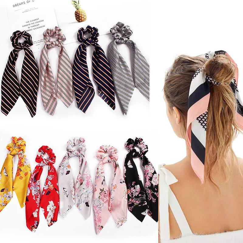 Ponytail Scarf Ribbon Elastic Hair Rope Streamer for Women Hair Circle Hair Bands Flower Print Hairbands Women Seaside Hair Ring
Ponytail Scarf Ribbon Elastic Hair Rope Streamer for Women Hair Circle Hair Bands Flower Print Hairbands Women Seaside Hair Ring