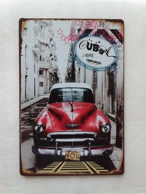 RED OLD CAR ! Vintage Metal Signs Tin Plate Sign Bar Garage Home Mural Decoration Art Wall Poster 30*20cm
RED OLD CAR ! Vintage Metal Signs Tin Plate Sign Bar Garage Home Mural Decoration Art Wall Poster 30*20cm