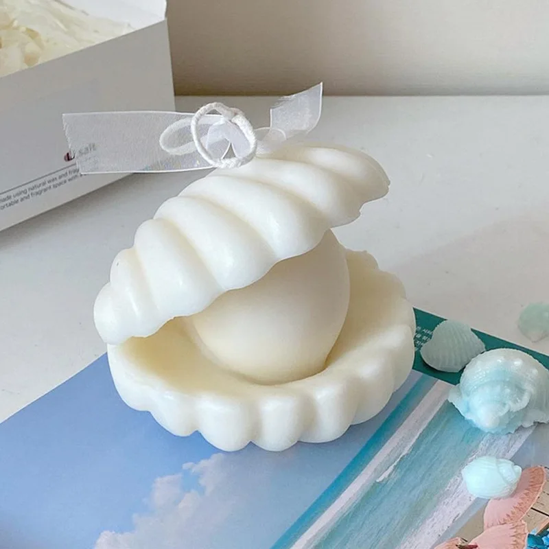 New 3D Aromatherapy Seashell Silicone Candle Mold Pearl Shell Shaped Soap Cake Baking Handmade Art Craft Mould Decoration Tools
New 3D Aromatherapy Seashell Silicone Candle Mold Pearl Shell Shaped Soap Cake Baking Handmade Art Craft Mould Decoration Tools