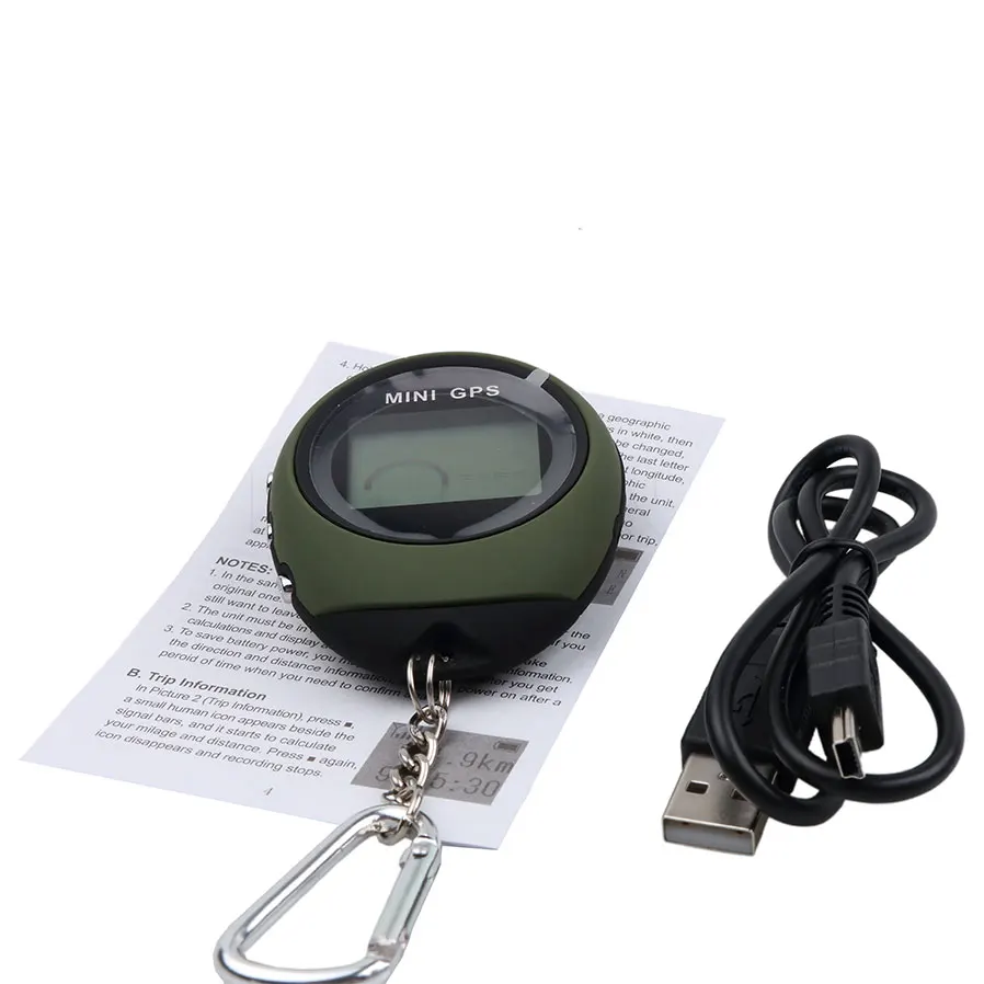 Mini GPS Navigation Receiver Tracker Logger USB Rechargeable Handheld Location Finder Tracking For Traveler Compass
Mini GPS Navigation Receiver Tracker Logger USB Rechargeable Handheld Location Finder Tracking For Traveler Compass