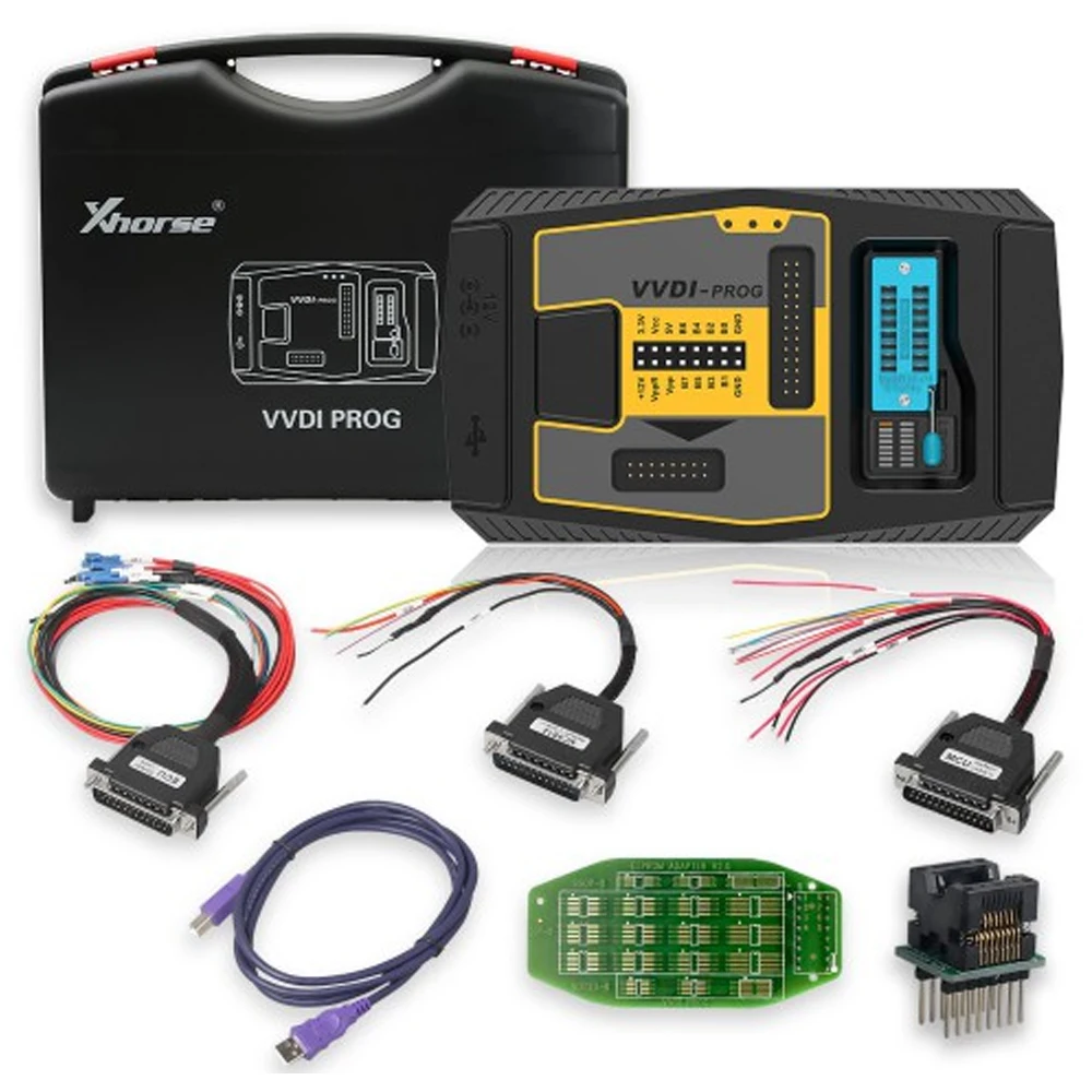 Original Xhorse VVDI Prog Programmer V4.9.6 VVDI Programmer Auto Key Tool Work With PCF79XX Adapter For BMW ISN Read Function
Original Xhorse VVDI Prog Programmer V4.9.6 VVDI Programmer Auto Key Tool Work With PCF79XX Adapter For BMW ISN Read Function