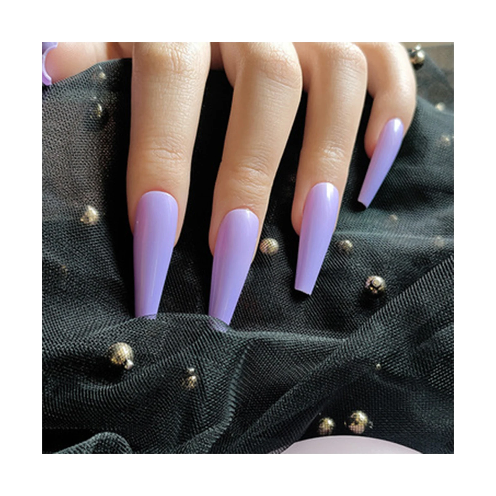 Long Press on Nails Coffin Shape Ballerina Coffin Glossy False Nail Fingernail DIY for Women Girls STTX889
Long Press on Nails Coffin Shape Ballerina Coffin Glossy False Nail Fingernail DIY for Women Girls STTX889