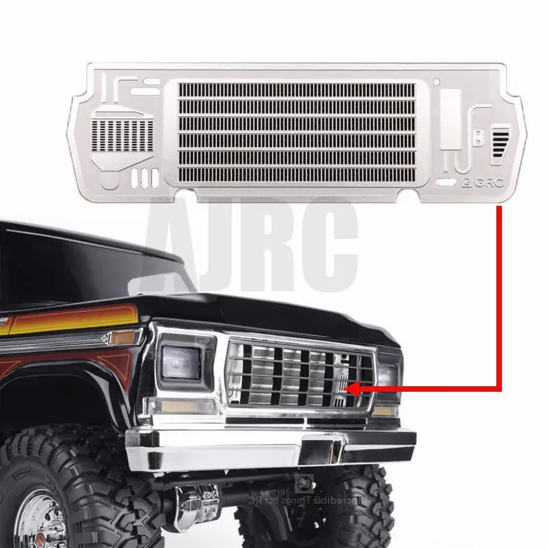 For Trax TRX-4 Mustang BRONCO Simulation Cooling Decoration Metal Heat Sink 1/10 Rc Crawler Car water tank piece
For Trax TRX-4 Mustang BRONCO Simulation Cooling Decoration Metal Heat Sink 1/10 Rc Crawler Car water tank piece