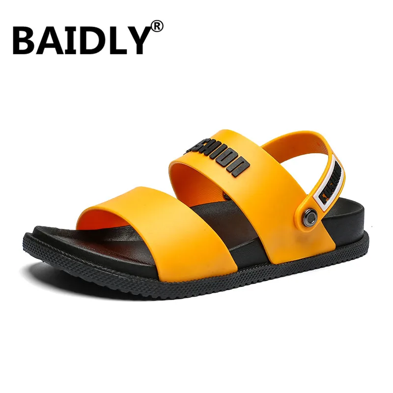 New Summer Men's Sandals Man Hollow Slippers Outdoor Durable Men Beach Sandals PVC Men Jelly Shoes Sandalia Masculina
New Summer Men's Sandals Man Hollow Slippers Outdoor Durable Men Beach Sandals PVC Men Jelly Shoes Sandalia Masculina