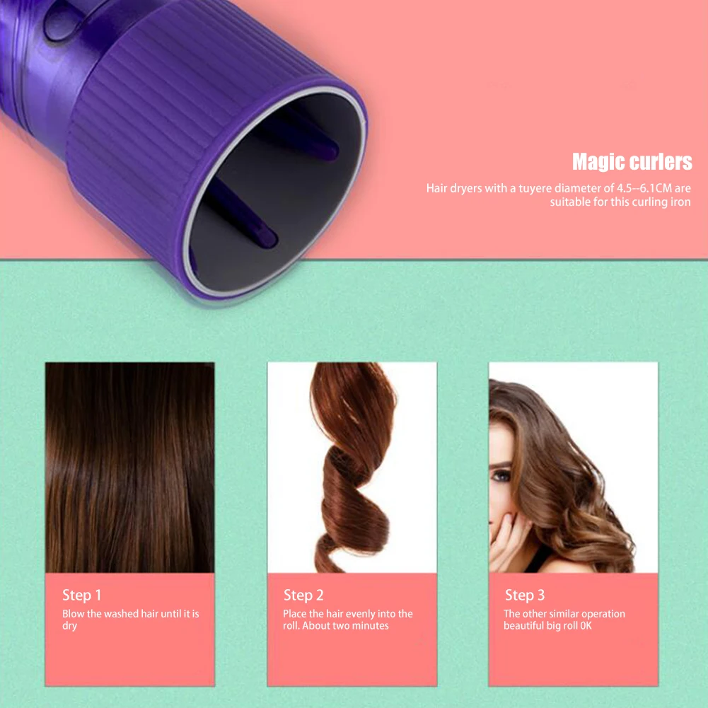 Curly Hair Salon Styling Tools Hair Roller Curler Make Hair Curly Wind Curl Blower Cover Make Hair Curly Without Damage Hair #E
Curly Hair Salon Styling Tools Hair Roller Curler Make Hair Curly Wind Curl Blower Cover Make Hair Curly Without Damage Hair #E