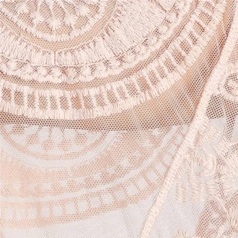 2021 Summer Sexy Elegant Lace Cardigan Seaside Resort Beachwear Outer Bikini Cover Up Mid Length Swimsuit 
2021 Summer Sexy Elegant Lace Cardigan Seaside Resort Beachwear Outer Bikini Cover Up Mid Length Swimsuit