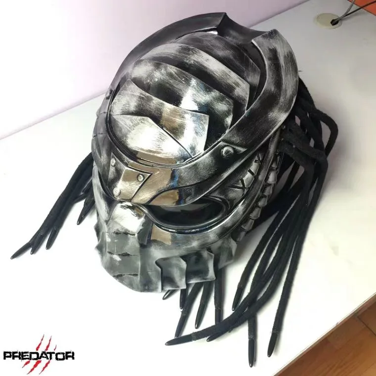 Alien vs. Predator design laser infrared motorcycle riding helmet for day and night use
Alien vs. Predator design laser infrared motorcycle riding helmet for day and night use