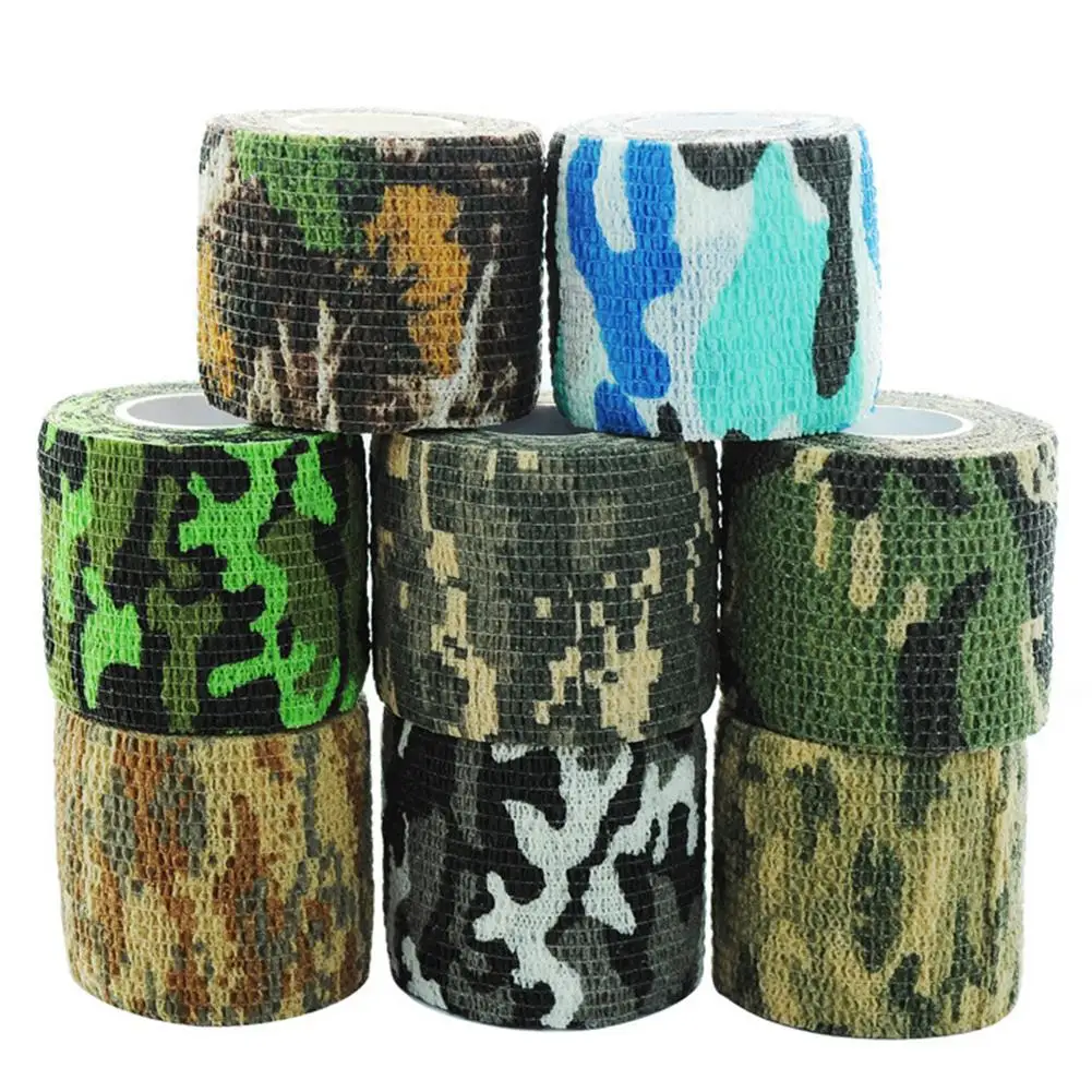 6 Color Tactical Camouflage 1 Roll Stretch Bandage Outdoor Hunting Shooting Tape Military Gun Accessory Bicycle Decoration
6 Color Tactical Camouflage 1 Roll Stretch Bandage Outdoor Hunting Shooting Tape Military Gun Accessory Bicycle Decoration
