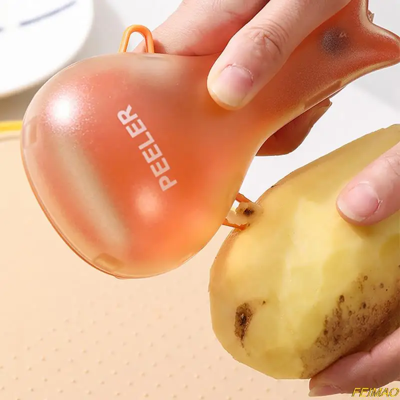 1 Pc Vegetable Peeler with Container Potato Carrot Fruit whale Peeling Knife Gadgets Stainless Steel Slicer Peeling Knife Gadget
1 Pc Vegetable Peeler with Container Potato Carrot Fruit whale Peeling Knife Gadgets Stainless Steel Slicer Peeling Knife Gadget