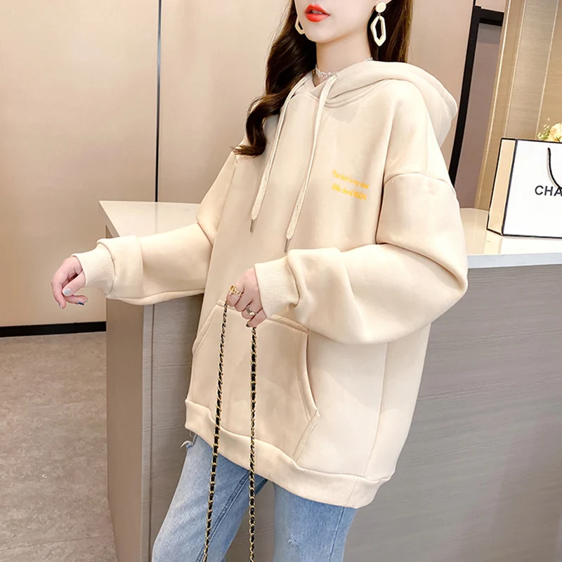 Winter Oversized Hoodies Women Streetwear Korean Style Plus Size Pullover Sweatshirt Clothes Women 2020 Long Sleeve Fall fashion
Winter Oversized Hoodies Women Streetwear Korean Style Plus Size Pullover Sweatshirt Clothes Women 2020 Long Sleeve Fall fashion