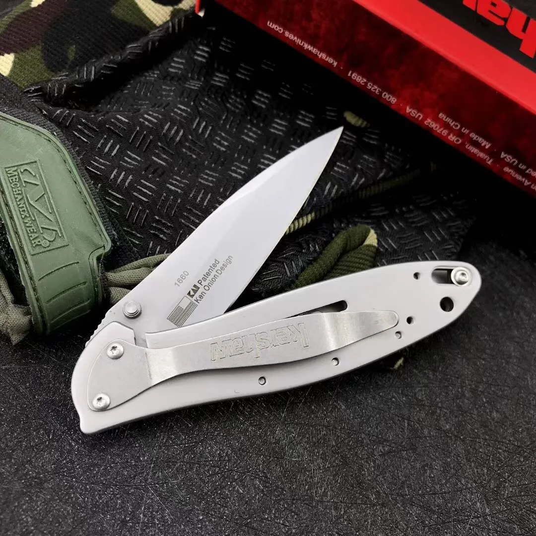 1660 Kershaw Folding Knife New Tactical Knife Stainless Steel Blade EDC Tools Hunting Camping Knife Multifunction Survival Knife
1660 Kershaw Folding Knife New Tactical Knife Stainless Steel Blade EDC Tools Hunting Camping Knife Multifunction Survival Knife