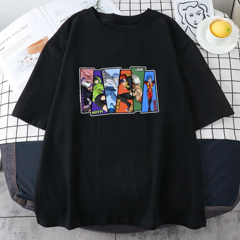 Sk8 personagens anime impressão t camisa feminina verão manga curta o pescoço tshirt harajuku feminino oversize anime roupas
Sk8 personagens anime impressão t camisa feminina verão manga curta o pescoço tshirt harajuku feminino oversize anime roupas