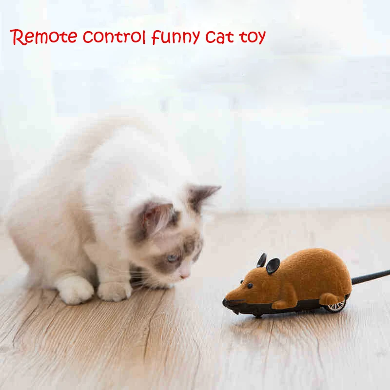 Pet Cat Toy Mouse Wireless Remote Control Funny Cat Mouse Kitten Rotating Electrical Simulation Mouse Flocking Pet Bite Toys
Pet Cat Toy Mouse Wireless Remote Control Funny Cat Mouse Kitten Rotating Electrical Simulation Mouse Flocking Pet Bite Toys