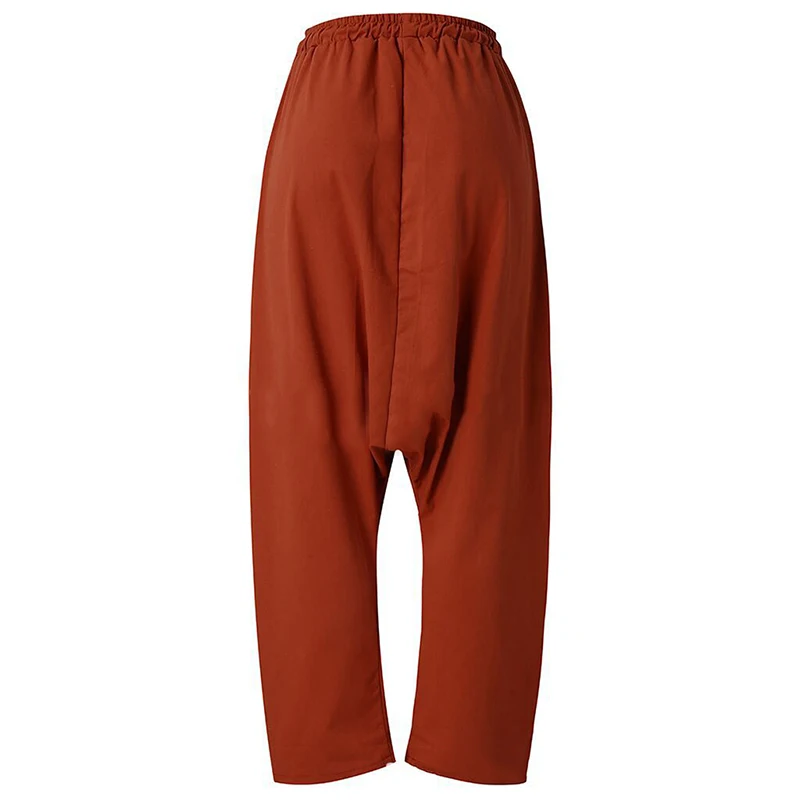 Women Harem Pants Trousers Boho Mid Waist Pants Women Solid Check Pants Baggy Wide Leg Casual Capris
Women Harem Pants Trousers Boho Mid Waist Pants Women Solid Check Pants Baggy Wide Leg Casual Capris