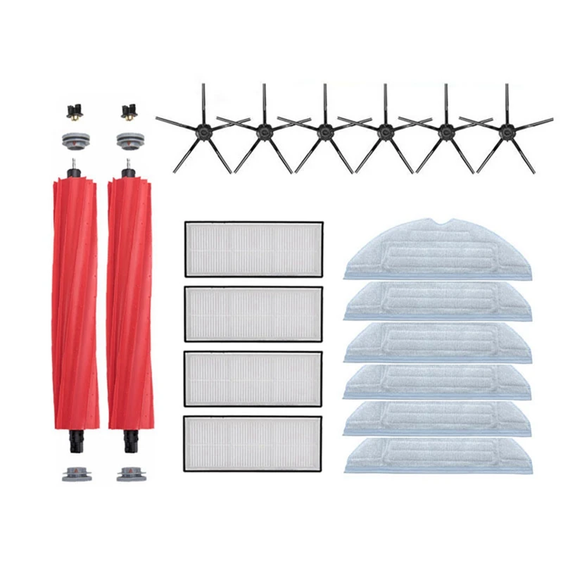 Main Brush Hepa Filter Mopping Cloth Side Brush For Xiaomi Roborock T7S T7plus S7 Mopping Rag Cloth Spare Parts
Main Brush Hepa Filter Mopping Cloth Side Brush For Xiaomi Roborock T7S T7plus S7 Mopping Rag Cloth Spare Parts
