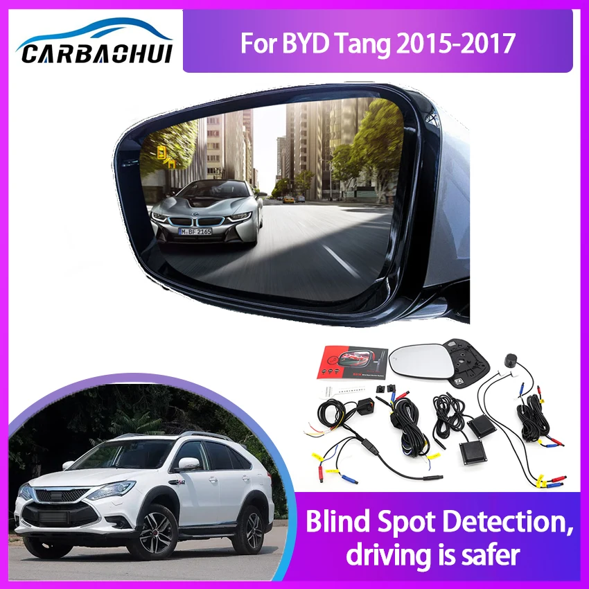 

Car Blind Spot Mirror Radar Detection System for BYD Tang 2015-2017 BSD Microwave Blind Monitoring Assistant Driving Security