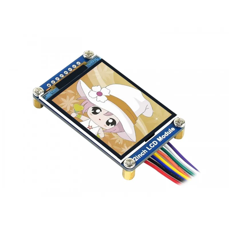 2 дюймовый модуль ЖК дисплея с IPS экраном разрешение 240 × 320 интерфейс SPI для Raspberry