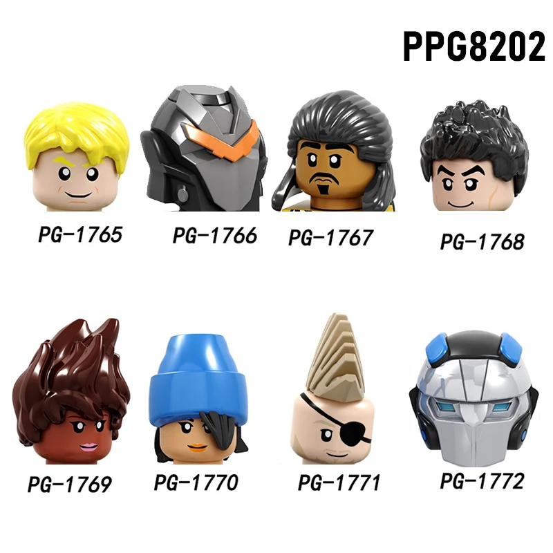 PG8202 игровой фильм по умолчанию Skin No.1 Battlehawk Tracker Omega голова фигурки строительные блоки кирпичи для детей подарок игрушка
PG8202 игровой фильм по умолчанию Skin No.1 Battlehawk Tracker Omega голова фигурки строительные блоки кирпичи для детей подарок игрушка