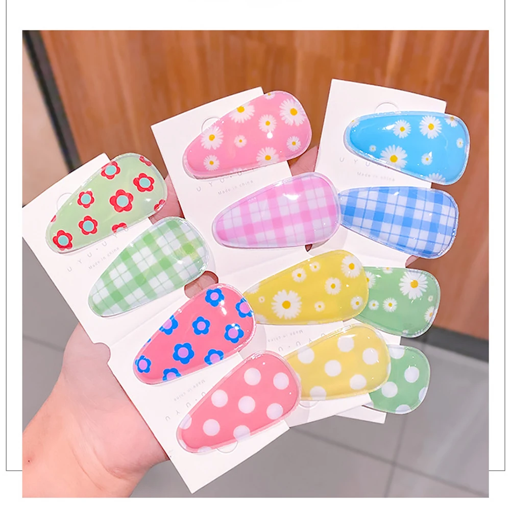 5Pcs/Set Kid Girl Lovely Water Drop Pattern BB Hairpin Lattices Flower Fruit Bang Clip Accessory Photograph Props
5Pcs/Set Kid Girl Lovely Water Drop Pattern BB Hairpin Lattices Flower Fruit Bang Clip Accessory Photograph Props