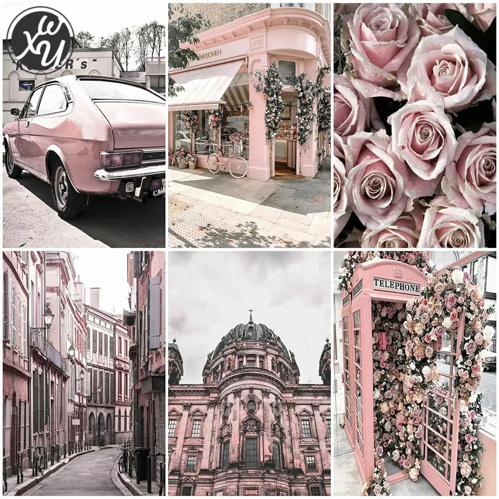 Diamond Mosaic Pink Flowers Full Drill 5D Diamond Painting Kit for Adults Street Landscape Embroidery Cross Stitch Kit for Decor
Diamond Mosaic Pink Flowers Full Drill 5D Diamond Painting Kit for Adults Street Landscape Embroidery Cross Stitch Kit for Decor