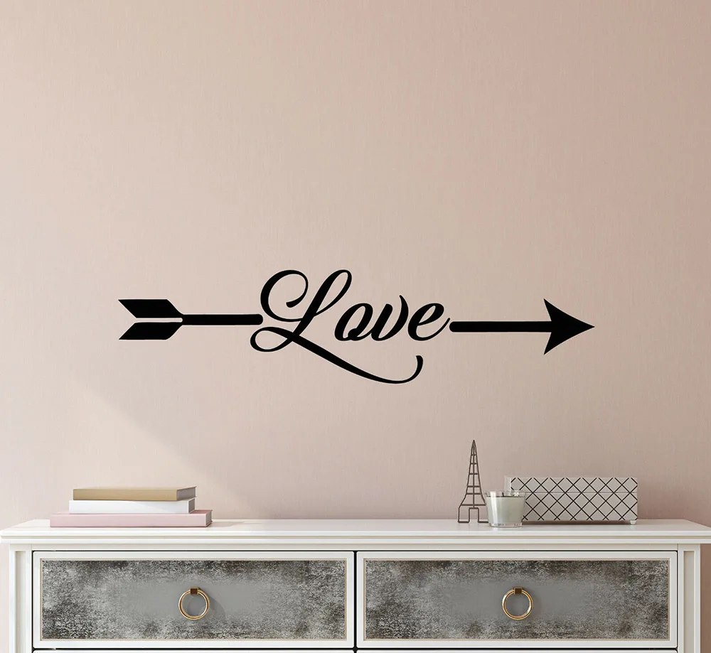 Romance Quote Words Love Wall Sticker Entryway Wall Decor Arrow Inspiring Letter Vinyl Wall Decals Living Room Bedroom P735
Romance Quote Words Love Wall Sticker Entryway Wall Decor Arrow Inspiring Letter Vinyl Wall Decals Living Room Bedroom P735