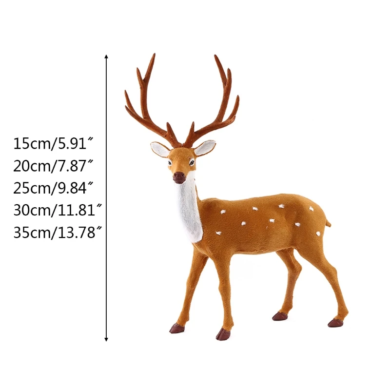 15/20/25/30/35cm Simulation Plush Reindeer Christmas Deer Xmas Elk Decorations K0AA
15/20/25/30/35cm Simulation Plush Reindeer Christmas Deer Xmas Elk Decorations K0AA