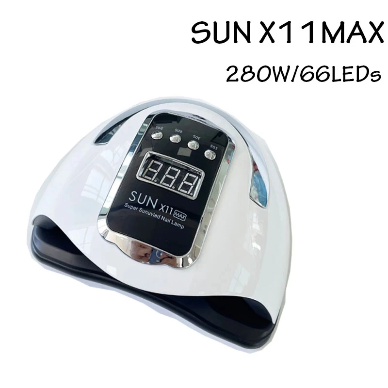 280W LED Nail Dryer Lamp For Manicure 66 Leds UV Lamp For Nails Gel Polish Cure With Auto Sensor Professional Nail Art Equipment
280W LED Nail Dryer Lamp For Manicure 66 Leds UV Lamp For Nails Gel Polish Cure With Auto Sensor Professional Nail Art Equipment
