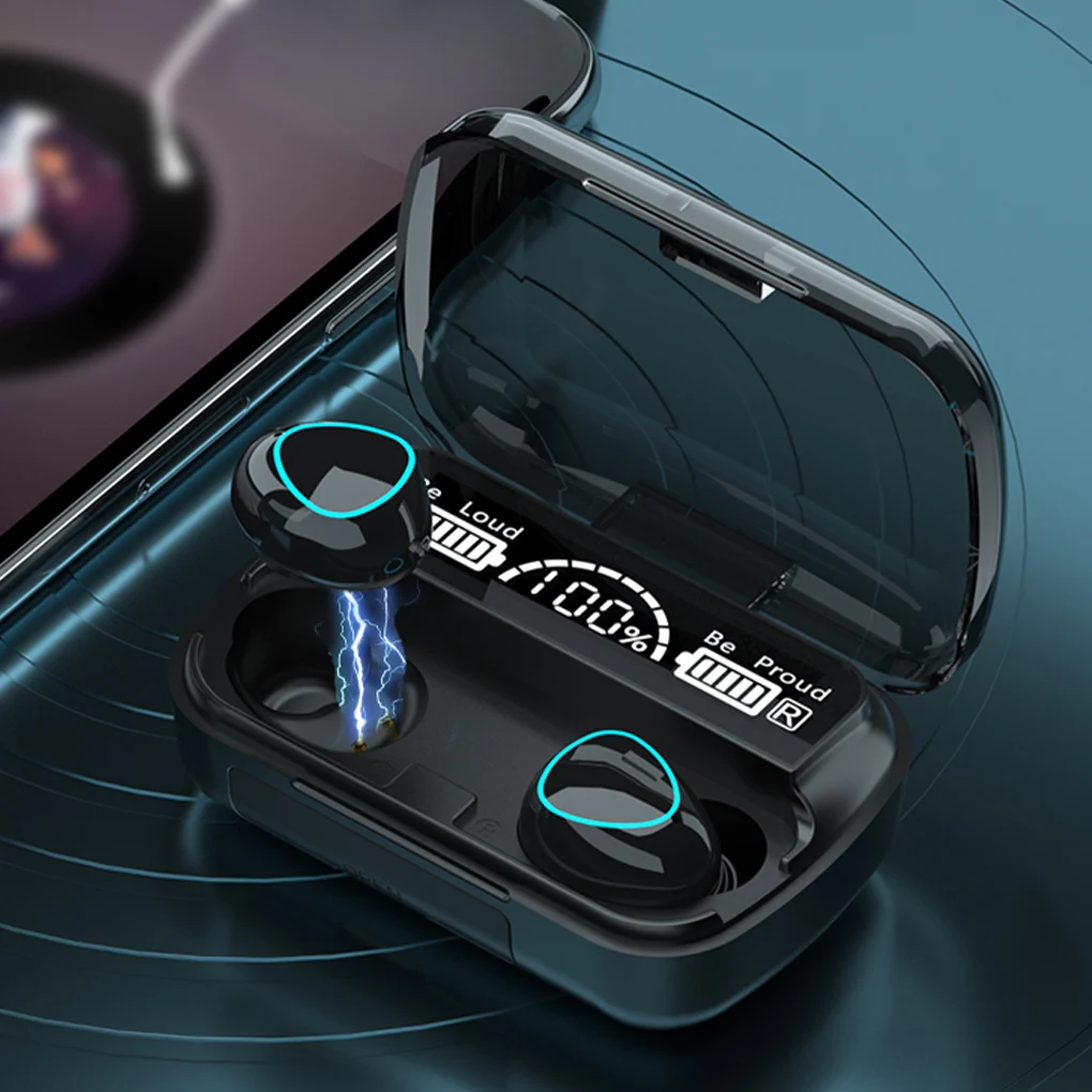 3500mAh Charging Box Wireless Headphone TWS Bluetooth 5.1 Earphones 9D Stereo Sports Waterproof Earbuds Headsets With Microphone
3500mAh Charging Box Wireless Headphone TWS Bluetooth 5.1 Earphones 9D Stereo Sports Waterproof Earbuds Headsets With Microphone