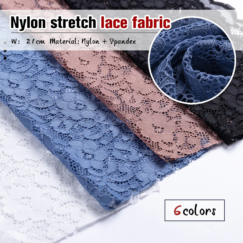 5 Yard Stretch Lace Trim Fabric 21cm Garment Decor Ribbon Lace Trimmings Craft Diy Embroidery Skirt Intimate Underwear Accessory
5 Yard Stretch Lace Trim Fabric 21cm Garment Decor Ribbon Lace Trimmings Craft Diy Embroidery Skirt Intimate Underwear Accessory