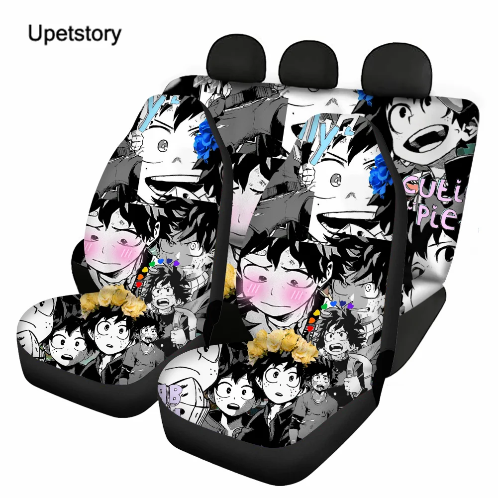 Upetstory Anime Car Seat Cover My Hero Acadamic Style Full Set Vehicle Front and Rear Seat Protector Fit Most Sedan SUV Truck
Upetstory Anime Car Seat Cover My Hero Acadamic Style Full Set Vehicle Front and Rear Seat Protector Fit Most Sedan SUV Truck