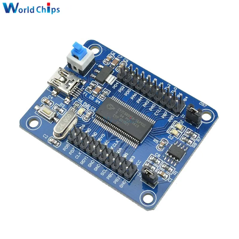 CY7C68013A USB логический анализатор EZ FX2LP Core макетная плата I2C последовательный SPI