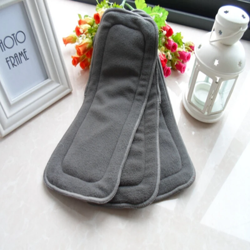 Reusable Washable Diaper Inserts Bamboo Cotton Elastic Inserts Boosters Liners For Baby Diaper Cover Nappies Charcoal Insert
Reusable Washable Diaper Inserts Bamboo Cotton Elastic Inserts Boosters Liners For Baby Diaper Cover Nappies Charcoal Insert