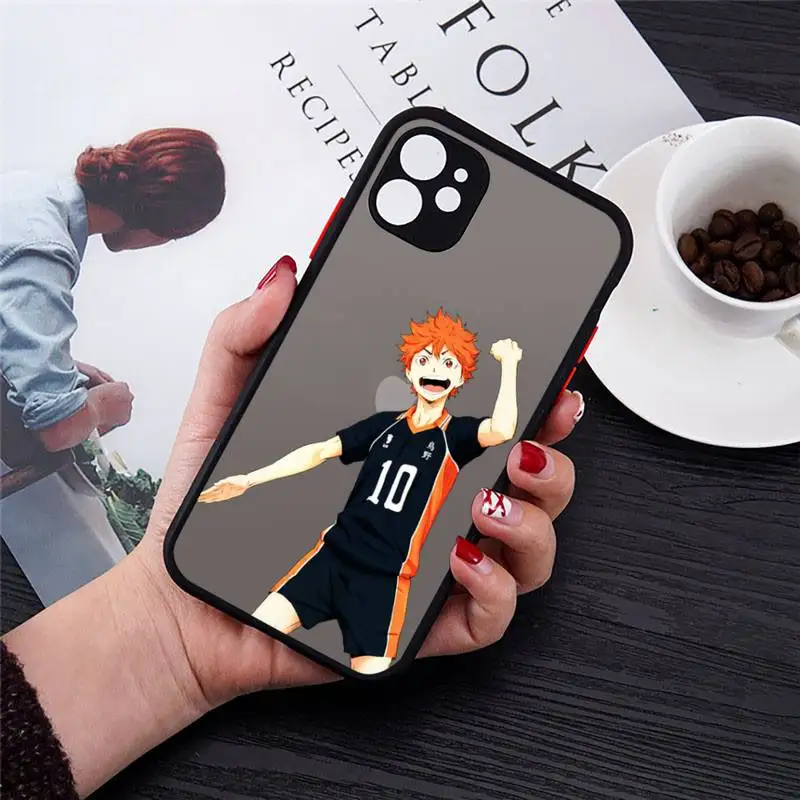 Anime volleyball boy cut Phone Case For iPhone 12 11 Mini Pro XR XS Max 7 8 Plus X Matte transparent Back Cover
Anime volleyball boy cut Phone Case For iPhone 12 11 Mini Pro XR XS Max 7 8 Plus X Matte transparent Back Cover